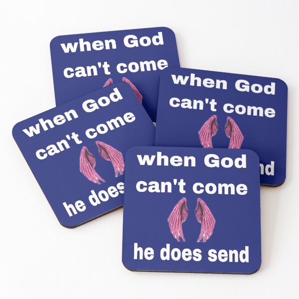 Item preview, when God can't come, he does send tee shirt and accessories. designed and sold by blackbankmatter.