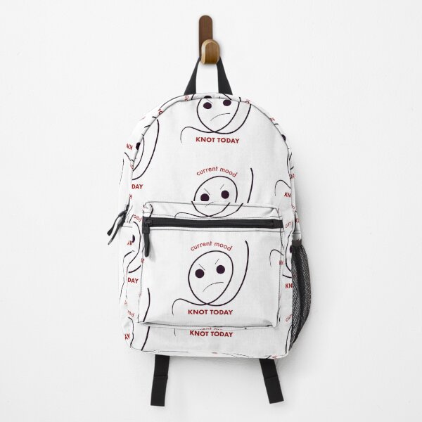 Item preview, Knot Today Funny Grumpy Mood Art designed and sold by Rozi A.S.