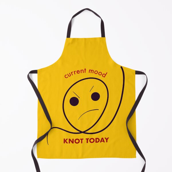 Item preview, Knot Today Funny Grumpy Mood Art designed and sold by Rozi A.S.