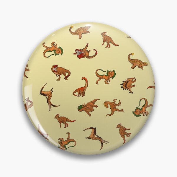 Item preview, Fiesta de dinosaurios - Amarillo designed and sold by OfTheEther.