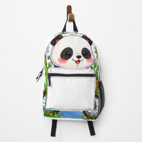 Item preview, Cute Panda Bicycle Adventure Sticker designed and sold by DailyDoodlesBySumbul.
