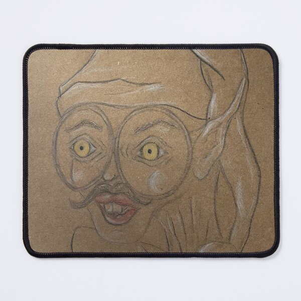 Item preview, Surreal Goblin Portrait Sketch designed and sold by K.Art-Avato ⭐.
