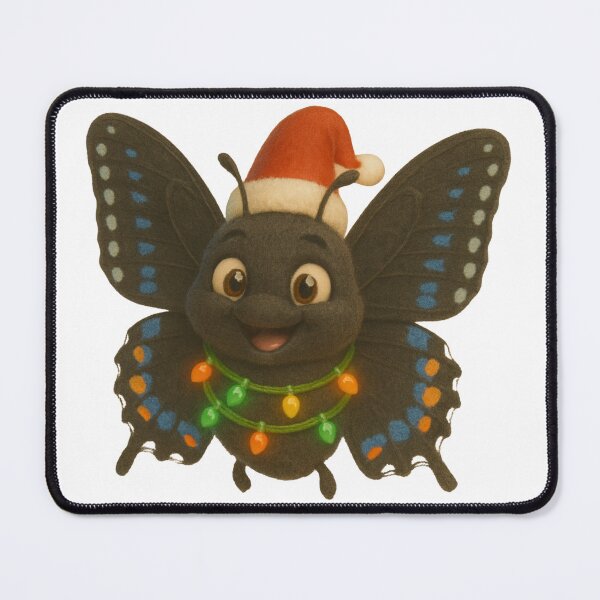 Item preview, Christmas Black Swallowtail Butterfly designed and sold by Sillytoe.