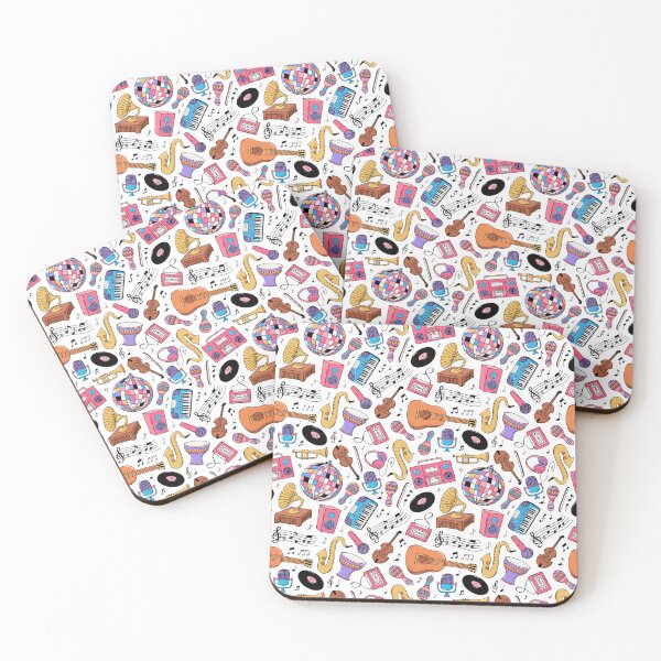 Item preview, Music Lovers Pattern designed and sold by TeeGeeTees.