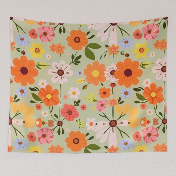 Item preview, Wildflower Meadow Pattern designed and sold by samuel2025.
