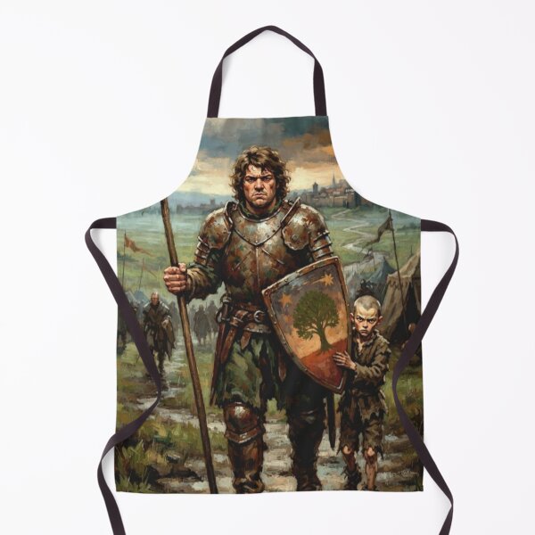Item preview, A Knight of the Seven Kingdoms Retro Fantasy Drama Tribute Art Poster designed and sold by Art's Diner.