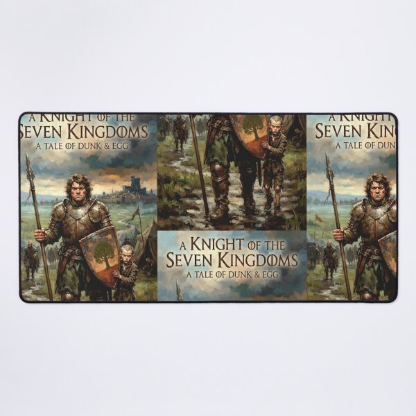 Item preview, A Knight of the Seven Kingdoms Retro Fantasy Drama Tribute Art Poster designed and sold by Art's Diner.