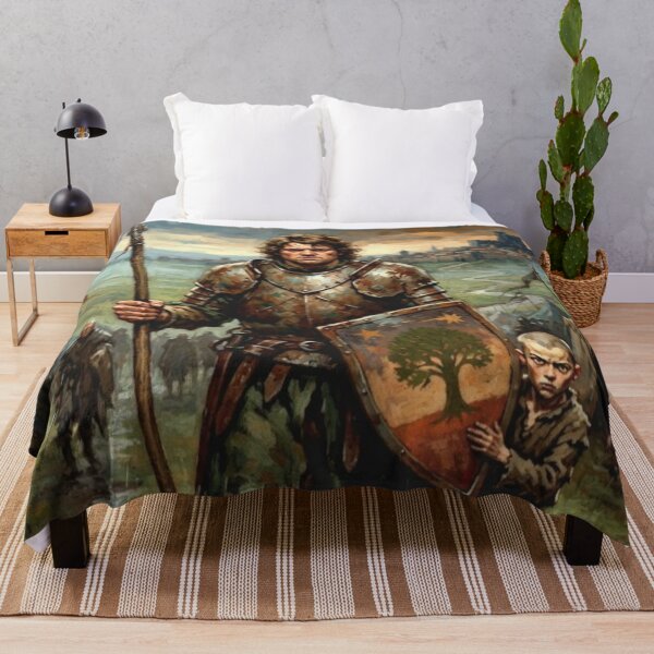 Item preview, A Knight of the Seven Kingdoms Retro Fantasy Drama Tribute Art Poster designed and sold by Art's Diner.
