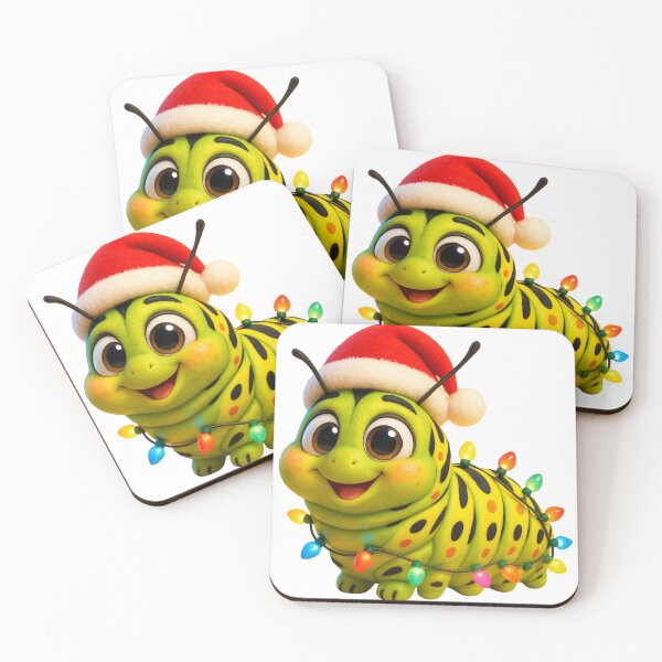 Item preview, Christmas Black Swallowtail Caterpillar designed and sold by Sillytoe.