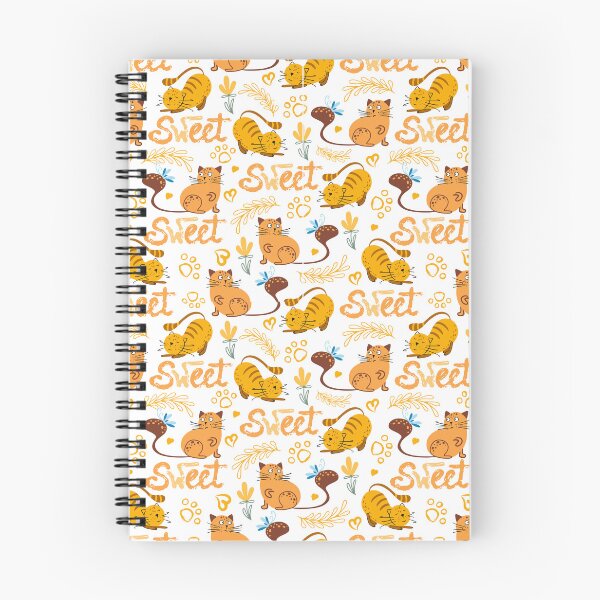 Item preview, Sweet Ginger Cats Pattern designed and sold by TeeGeeTees.