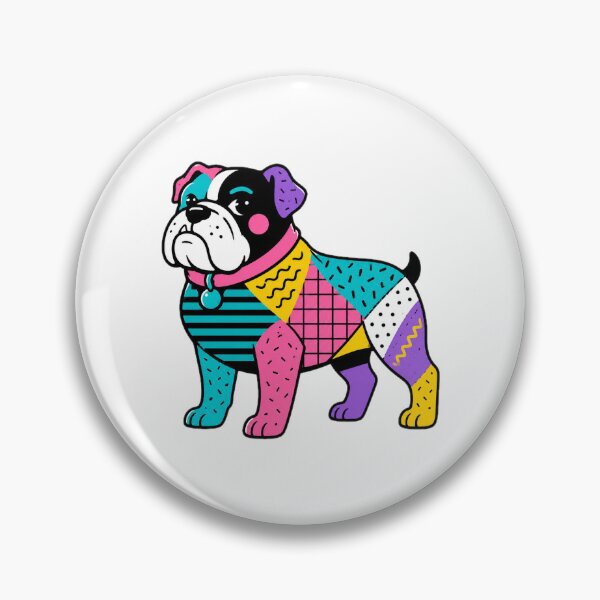 Item preview, Memphis Bulldog Mascot designed and sold by Modern Mascot Archive.