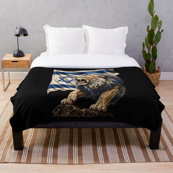 Item preview, Fierce Israeli Lion Roaring Freedom - Jewish Heritage designed and sold by FREENATION2026.