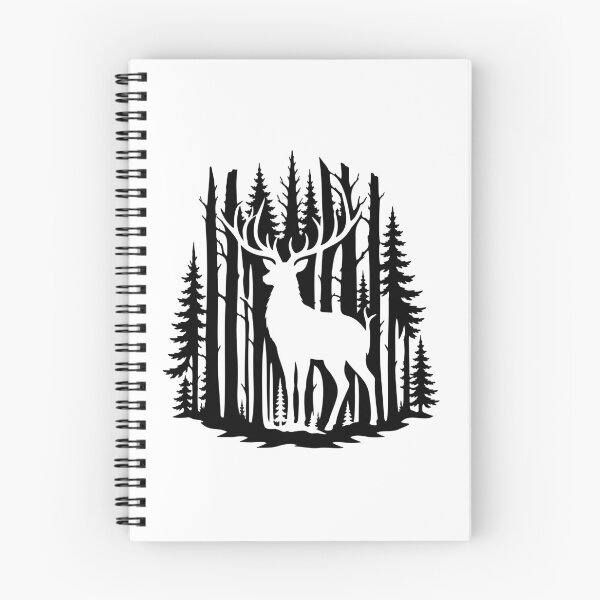 Item preview, Majestic Forest Stag Silhouette designed and sold by Xthes.