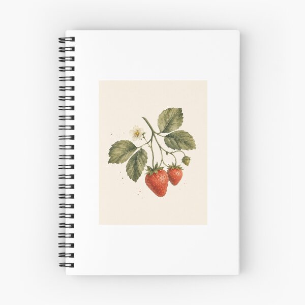 Item preview, Sweet Like a Strawberry | Vintage Strawberry Botanical Design designed and sold by Fm204.