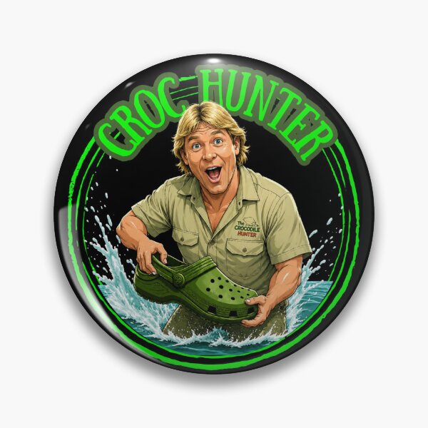 Item preview, Croc Hunter designed and sold by Popcorn Odyssey.
