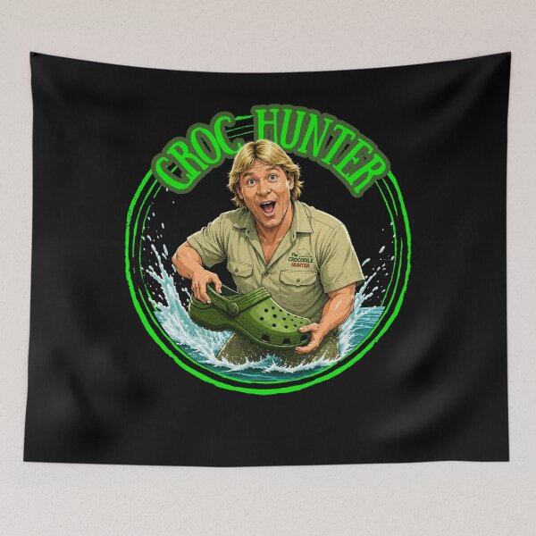 Item preview, Croc Hunter designed and sold by Popcorn Odyssey.
