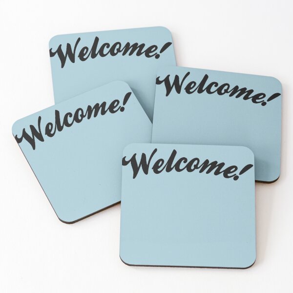 Item preview, WELCOME for Welcomers, Teachers designed and sold by Greenbaby.