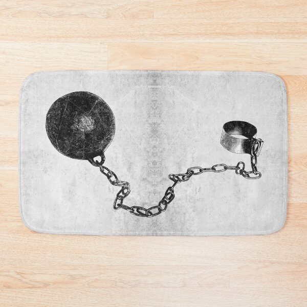 Item preview, Heavy Iron Ball and Chain Shackle designed and sold by Ghoul Enterprises.