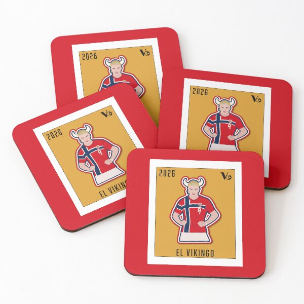 Artikelvorschau, El Vikingo | Originaler, vom Fußball inspirierter Lotería-Karten-Kunstdruck entworfen und verkauft von Viridiana Osio.