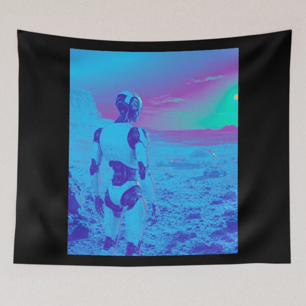 Item preview, Ai Supercomputer Robot | 1984 Cyberpunk Vaporwave Computer designed and sold by TEEJAMBOREE.