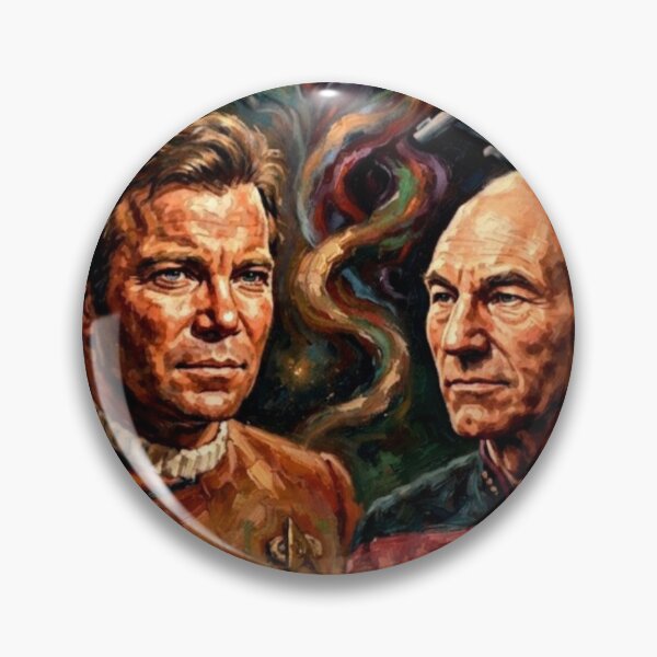 Item preview, Star Trek: Generations Retro Sci-Fi Space Opera Tribute Art Poster designed and sold by Art's Diner.