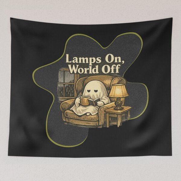 Item preview, Lamps On, World Off designed and sold by QuietNovaShop.