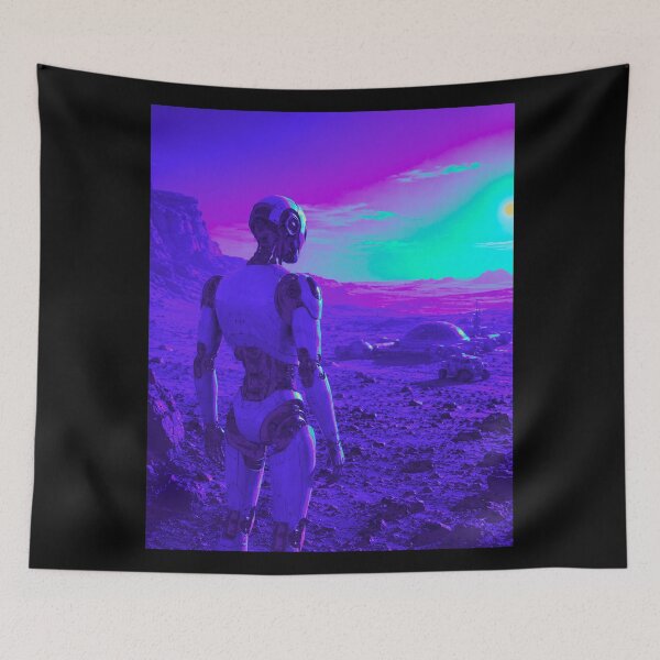 Item preview, Ai Supercomputer Robot | 1984 Cyberpunk Vaporwave Computer designed and sold by TEEJAMBOREE.