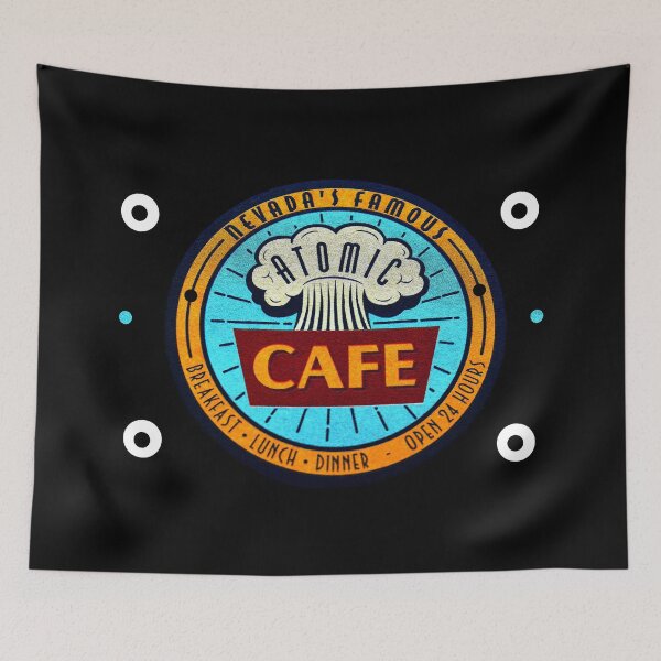 Item preview, Atomic Cafe drink coaster designed and sold by Dlt1981.