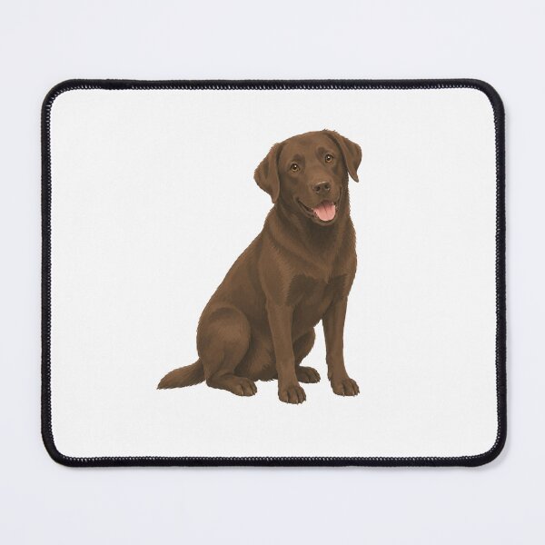 Item preview, Chocolate Lab Portrait Sitting Pose designed and sold by RealEqEdit.