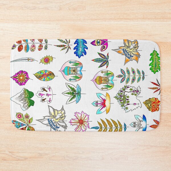 Item preview, Fantasy Psychedelic Leaves (version 2) designed and sold by ales-panz.