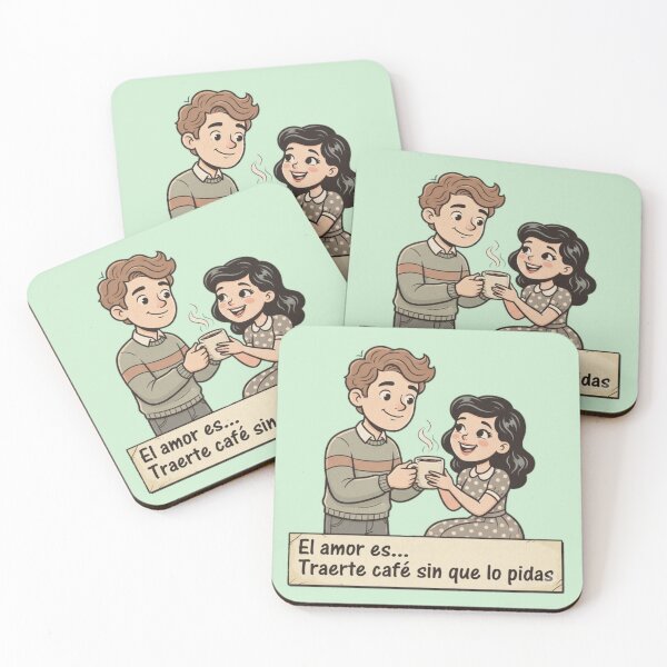 Item preview, El amor es... Traerte café sin que lo pidas designed and sold by lstaford.
