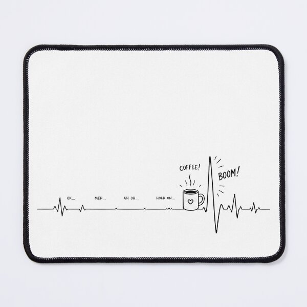Item preview, ❤️ HEARTBEAT COLLECITON ❤️ - COFFEE ☕ - Coffee Boost Surge designed and sold by WheelieGdArt.