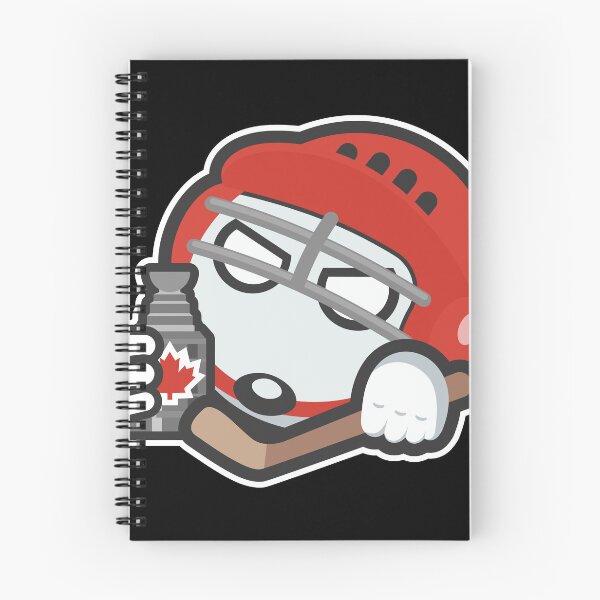 Item preview, Canadian Ice Hockey Goalie Cartoon with Trophy designed and sold by Torket-y.