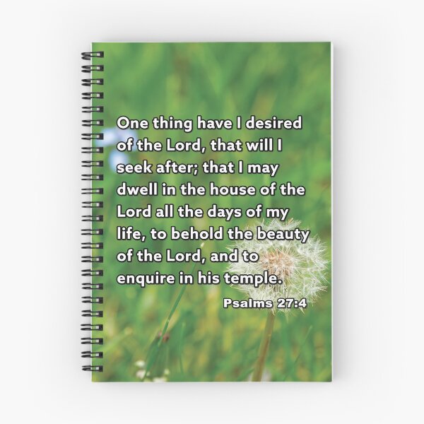 Item preview, Psalms 27 4  House Of The Lord - Dandelion Photograph designed and sold by InsprtnlArtbyDP.