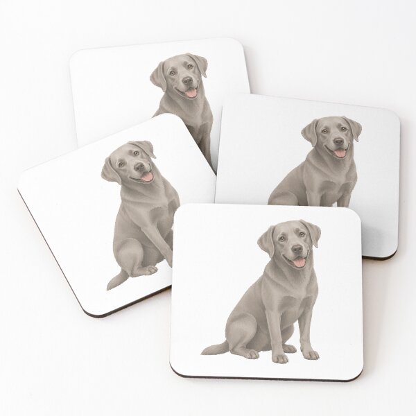Item preview, Silver Lab Portrait Sitting Pose designed and sold by RealEqEdit.