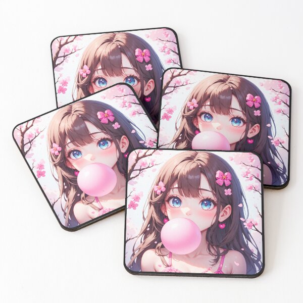 Item preview, Just a girl who love bubble gum and nature designed and sold by Jsw-speedartja.
