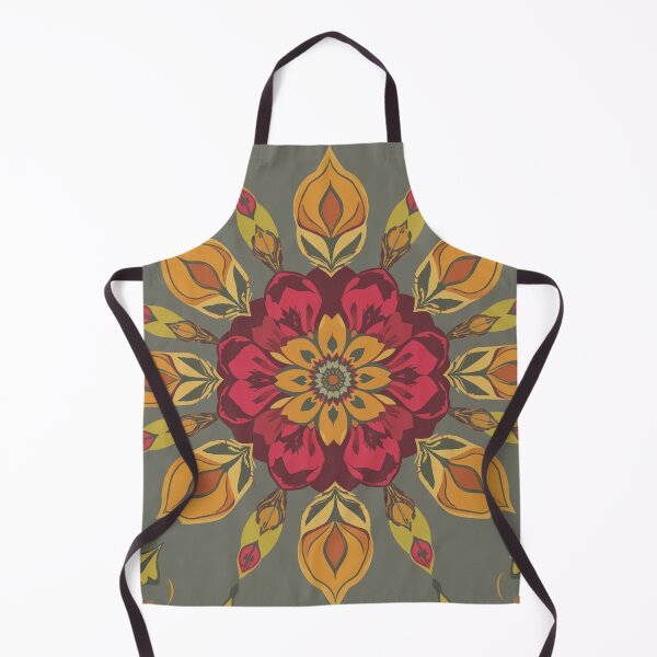 Item preview, Crimson Harvest Mandala designed and sold by samuel2025.