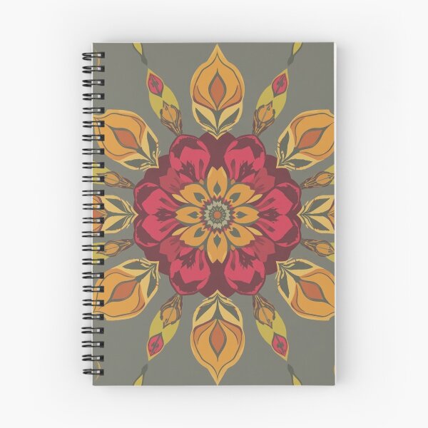 Item preview, Crimson Harvest Mandala designed and sold by samuel2025.