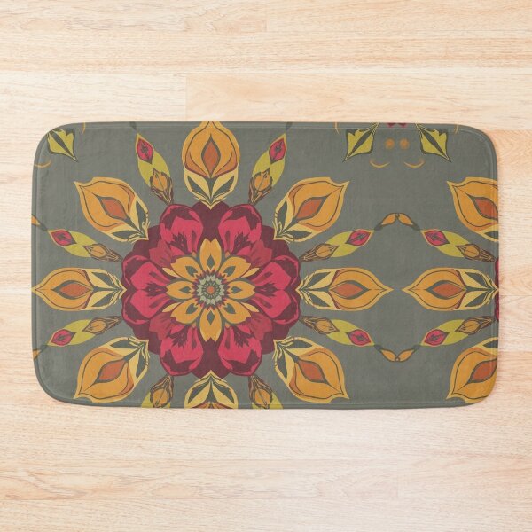 Item preview, Crimson Harvest Mandala designed and sold by samuel2025.