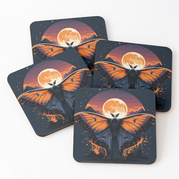 Item preview, Luna Moth Moonrise - Mythic Night Wings designed and sold by QuantumQGear.