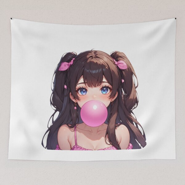 Item preview, Just a girl who love bubble gum and nature designed and sold by Jsw-speedartja.
