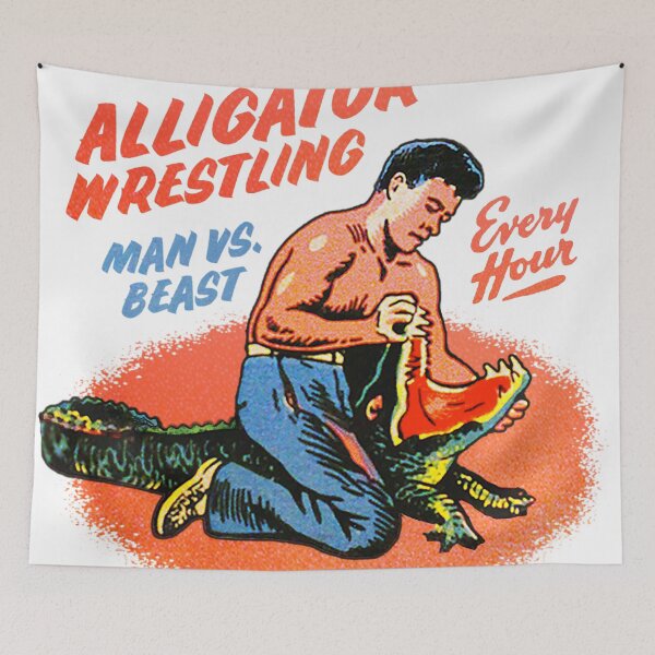 Item preview, Alligator Wrestler designed and sold by Scott Banks.