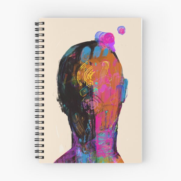 Item preview, Neon Abstract Portrait No.5 designed and sold by MikZviagin.