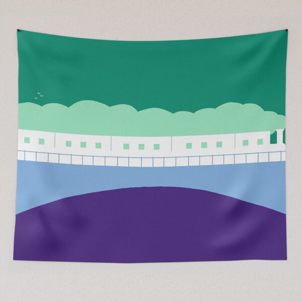 Item preview, Gay Men Pride Flag Train designed and sold by LavaRabbit.