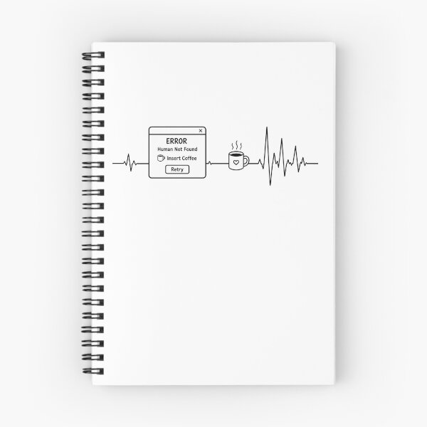 Item preview, ❤️ HEARTBEAT COLLECITON ❤️ - COFFEE ☕ - Error Message designed and sold by WheelieGdArt.