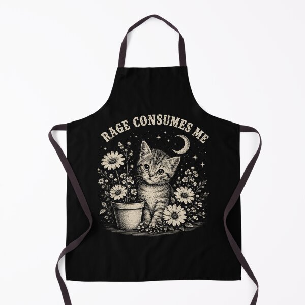 Item preview, Rage Consumes Me Cat Flower Cute Kitty Cat Meme designed and sold by Kladhadredo.