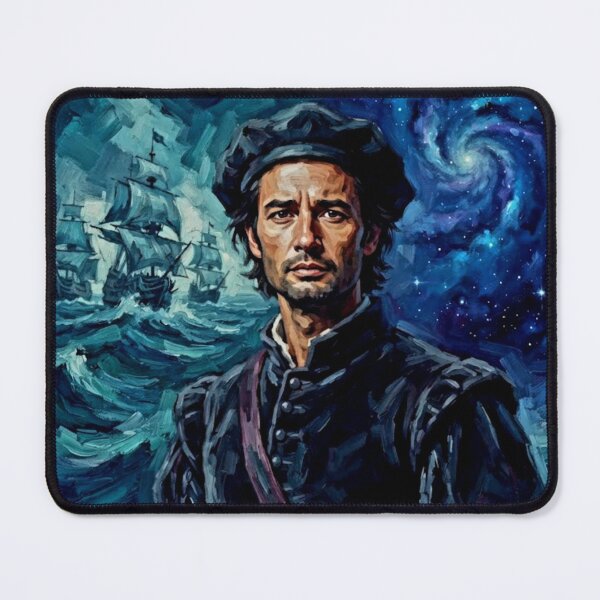 Item preview, Magellan Historical Adventure Drama Tribute Art Poster designed and sold by Art's Diner.