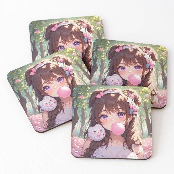 Item preview, Just a girl who love bubble gum and nature designed and sold by Jsw-speedartja.
