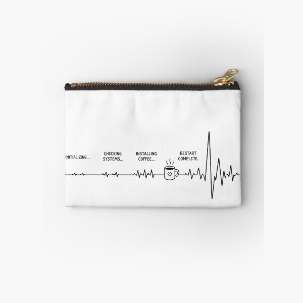 Item preview, ❤️ HEARTBEAT COLLECITON ❤️ - COFFEE ☕ - Human Software Update Initializing... designed and sold by WheelieGdArt.