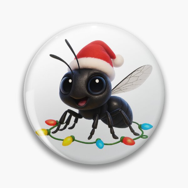 Item preview, Christmas Black Wasp designed and sold by Sillytoe.